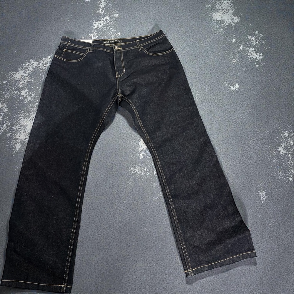 Primark Men's Dark Denim Relaxed Jeans